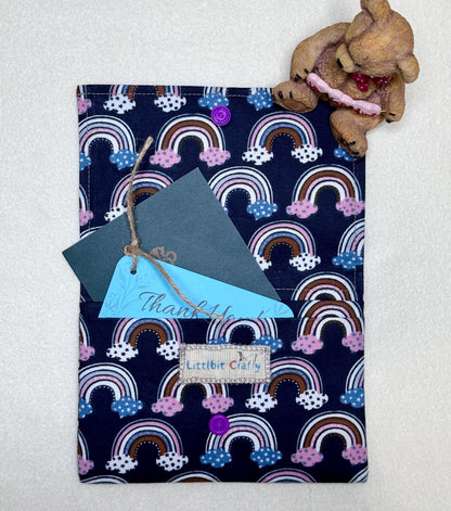 Snap Wallet Purse with two slip pockets